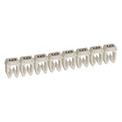 Legrand Kennzeichnungssystem CAB 3 Ziffer 9, 0,5-1,5mm2, 5x3mm, Kunststoff, Weiß, 03821... LEGRAND-038219 3245060382193 (Abb. 1)