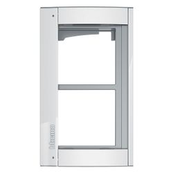 Legrand BTicino Abdeckrahmen mit Modulträger SFERA, 2 Module, Aufputz, 235x138x15mm, Al... LEGRAND-350222 8005543457535 (Abb. 1)