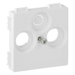 Legrand Abdeckung Valena Life für TV+R-SAT, 30mm, Kunststoff, Ultraweiß, 754800... LEGRAND-754800 3414970462022 (Abb. 1)
