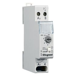 Legrand Treppenlichtzeitschalter RexEMPlus 003701, 0,5-10min, 16A, 1 TE, DIN-Schiene... LEGRAND-003701 4010957037017 (Abb. 1)