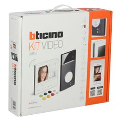 Legrand BTicino Video-Set Flex'ONE LINEA 3000 CLASSE 300 X13E, 7 Zoll, IP54, Schwarz/We... LEGRAND-363910 8005543675007 (Abb. 1)
