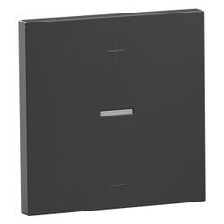 Legrand Wippe SEANO für Tastdimmer, 3-Leiter, mit Kontrollfenster, Kunststoff, Schwarz ... LEGRAND-765349 3414972544337 (Abb. 1)