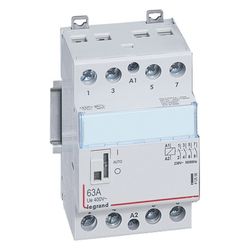 Legrand Installationsschütz CX3 412556, 230V, 63A, 4S, mit Handschalter... LEGRAND-412556 3245064125567 (Abb. 1)