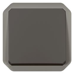 Legrand Taster Plexo New, 10A, 250V, IP55, IK08, Kunststoff, Anthrazit, 069841L... LEGRAND-069841L 3414971883642 (Abb. 1)