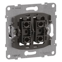 Legrand Rollladen-/Jalousieschalter SEANO, 2 Tasten-System, 250V, 6A, Unterputz, 765047... LEGRAND-765047 3414972665438 (Abb. 1)