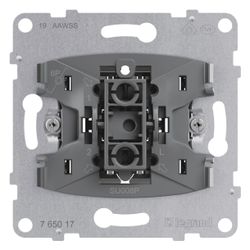 Legrand Taster-Einsatz SEANO mit Wechselkontakt, 10A, 250V, Unterputz, Kunststoff, 7650... LEGRAND-765017 3414972550253 (Abb. 1)