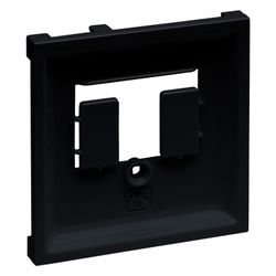Legrand Abdeckung SEANO Zentralplatte, Unterputz, Kunststoff, Schwarz, 56,7x56,7x9,7mm,... LEGRAND-765355 3414972545761 (Abb. 1)
