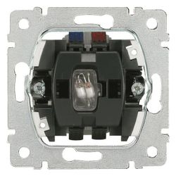 Legrand Wipptaster-Einsatz beleuchtet, 250V 10A, Unterputz, Kunststoff, Grau, 775846... LEGRAND-775846 3245067758465 (Abb. 1)