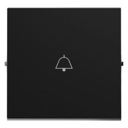Legrand Wippe SEANO, Klingelsymbol, 56x55,6x8,2mm, Thermoplast, Schwarz, 765312... LEGRAND-765312 3414972542678 (Abb. 1)