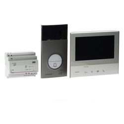 Legrand BTicino Video-Set Flex'ONE LINEA 3000 CLASSE 300 X13E, 7", Aufputz, Aluminium, ... LEGRAND-363911 8012199663203 (Abb. 1)