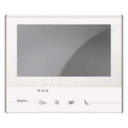 Legrand BTicino Video-Hausstation CLASSE 300 X13E, 7", Aufputz, Kunststoff, Weiß... LEGRAND-344642 8005543561447 (Abb. 1)