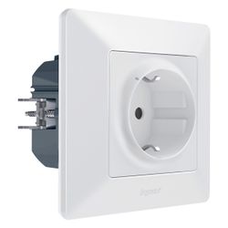 Legrand Funk-Steckdose Valena Life with Netatmo, 16A, Unterputz, 86x86x45mm, Kunststoff... LEGRAND-752194 3414971154438 (Abb. 1)