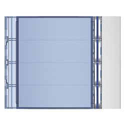 Legrand BTicino Frontblende SFERA, 4 Ruftasten, 91x114x10mm, Kunststoff, Aluminium, 352... LEGRAND-352041 8005543449288 (Abb. 1)