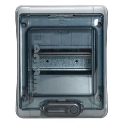 Legrand Feuchtraumverteiler Plexo³ 601976, 1-reihig, 6 Module, IP65, IK09, Kunststoff, ... LEGRAND-601976 3245066019765 (Abb. 1)