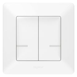 Legrand Funk-Wandsender Valena Life with Netatmo 2-fach, 2400 MHz, 185 m, IP40, 86x86x1... LEGRAND-752187 3414971154315 (Abb. 1)