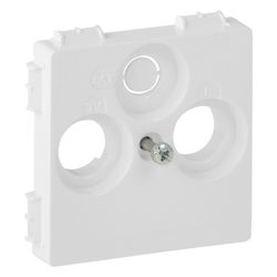 Legrand Abdeckung Valena Life für TV+R-SAT, 30mm, Kunststoff, Ultraweiß, 754800... LEGRAND-754800 3414970462022 (Abb. 1)