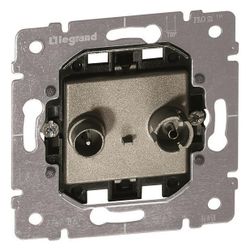 Legrand TV-Radio-Stichdose Pro 21, 1,5 dB, 71x71x46mm, 775786... LEGRAND-775786 3245067757864 (Abb. 1)