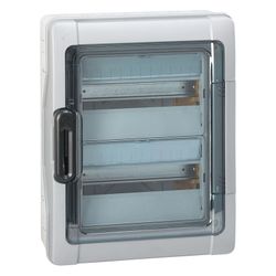 Legrand Feuchtraumverteiler Plexo³ AP, IP65, IK09, 2-reihig, 24 Module, 432x340x161mm, ... LEGRAND-601982 3245066019826 (Abb. 1)