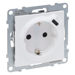Legrand Kombinationssteckdose SEANO 765126, 16 A 250 V, Unterputz, Kunststoff, Ultrawei... LEGRAND-765126 3414972551205 (Abb. 1)