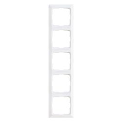 Legrand Rahmen 5-fach Creo, 82x366x10mm, Kunststoff, Ultraweiß, 776205... LEGRAND-776205 3245067762059 (Abb. 1)