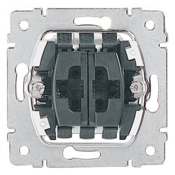 Legrand Wipptaster Jalousie Einsatz, 10A, 250V, Unterputz, 71x71x61mm, 775814... LEGRAND-775814 3245067758144 (Abb. 1)