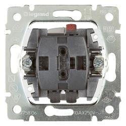 Legrand Jalousieschalter-Einsatz 775804, 10A, 250V, Unterputz, 71x71x61mm... LEGRAND-775804 3245067758045 (Abb. 1)