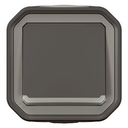 Legrand Kontroll-Wechselschalter Plexo New, 10AX, IP55, IK08, Anthrazit... LEGRAND-069721L 3414972110341 (Abb. 1)