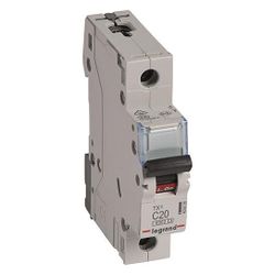 Legrand Leitungsschutzschalter TX3 C 20A, 1-polig, 6kA, 1TE, 88x17,8x77,8mm, Grau... LEGRAND-403435 3414970388315 (Abb. 1)