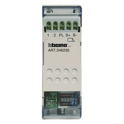 Legrand BTicino Türöffner-Relais 2-Draht, 2 TE, 144 W, 6 A, 18-27 V, IP20, 346230... LEGRAND-346230 8012199450810 (Abb. 1)