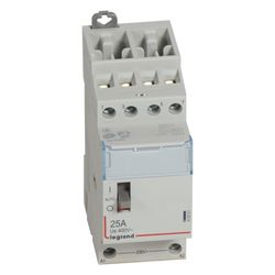 Legrand Installationsschütz CX3 4S, 230V, 25A, mit Handschalter, 2 TE, 94,9x35,6x72,6mm... LEGRAND-412551 3245064125512 (Abb. 1)
