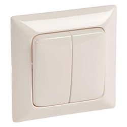 Legrand Wippe Creo, 82x82x12mm, Kunststoff, Ultraweiß, 776162... LEGRAND-776162 3245067761625 (Abb. 1)