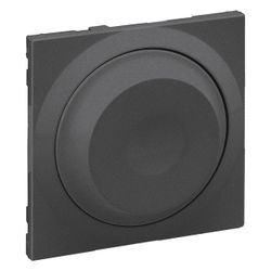 Legrand SEANO Abdeckung für Universal-Drehdimmer, Drehknopf, Kunststoff, Anthrazit, 56x... LEGRAND-765440 3414972545631 (Abb. 1)