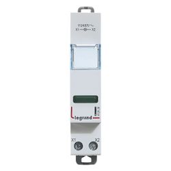 Legrand Meldeleuchte CX3, 110/400V AC, 1TE, Grün, 412926... LEGRAND-412926 3414970531438 (Abb. 1)