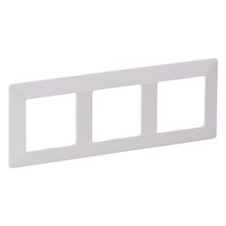 Legrand Abdeckrahmen Valena Life 3-fach, 228x86x10mm, Thermoplast, Ultraweiß... LEGRAND-754003 3414970454263 (Abb. 1)