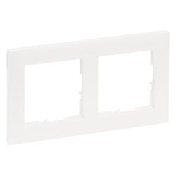 Legrand 2-fach Rahmen SEANO, 87x158mm, Kunststoff, Ultraweiß, 765172... LEGRAND-765172 3414972549578 (Abb. 1)