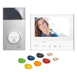 Legrand BTicino Video-Set Flex'ONE LINEA 3000 CLASSE 300 X13E, 7", Aufputz, Aluminium, ... LEGRAND-363911 8012199663203 (Abb. 1)