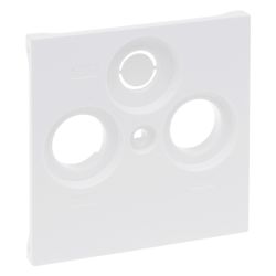 Legrand SEANO Abdeckung TV-R-SAT, Unterputz, Kunststoff, Ultraweiß, 765156... LEGRAND-765156 3414972544986 (Abb. 1)