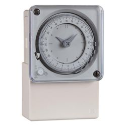 Legrand Tagesschaltuhr MaxiRex QT, 1-Kanal, 230V, 100h Gangreserve, 72x72mm Frontmontag... LEGRAND-049754 4010957497545 (Abb. 1)