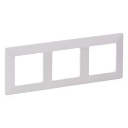 Legrand Abdeckrahmen Valena Life 3-fach, 228x86x10mm, Thermoplast, Ultraweiß... LEGRAND-754003 3414970454263 (Abb. 1)