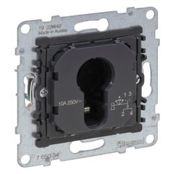 Legrand Schlüssel-Jalousietaster SEANO, 2-polig, 10A, 250V, Unterputz, 72,9x72,9x52mm... LEGRAND-765034 3414972542159 (Abb. 1)