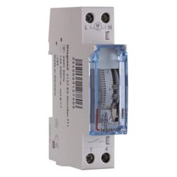 Legrand Tageszeitschaltuhr MicroRex QT11, 1 Kanal, 16A, 1TE, 83x17,5x60mm, Grau, 412790... LEGRAND-412790 3245064127905 (Abb. 1)