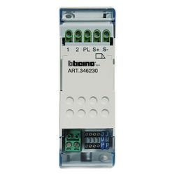 Legrand BTicino Türöffner-Relais 2-Draht, 2 TE, 144 W, 6 A, 18-27 V, IP20, 346230... LEGRAND-346230 8012199450810 (Abb. 1)