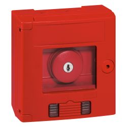 Legrand Sicherheitskasten 038009, IP44, IK07, 1Ö/1S, 125x125x71mm, Feuerrot... LEGRAND-038009 3245060380090 (Abb. 1)