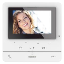 Legrand BTicino Video-Hausstation CLASSE100 V16E, 5" Farb-LCD, Freisprechen, Hörgerätek... LEGRAND-344922 8005543642351 (Abb. 1)