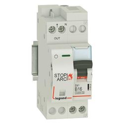 Legrand Brandschutzschalter DX3 STOP ARC, 16A, 6kA, 2TE, 415922... LEGRAND-415922 3414971169388 (Abb. 1)