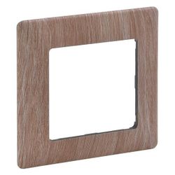 Legrand Rahmen 1-fach Valena Life, 86x86x10mm, Thermoplast, Light Wood, 754181... LEGRAND-754181 3414970455352 (Abb. 1)