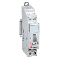 Legrand Fernschalter CX3, 2 Schließer, 16A, 250V, 1 TE, 412412... LEGRAND-412412 3245064124126 (Abb. 1)