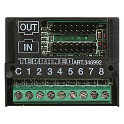 Legrand BTicino Erweiterungsmodul 346992, 8 Ruftasten, Bus-System, 50x60x20mm... LEGRAND-346992 8012199416687 (Abb. 1)