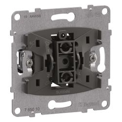 Legrand Wechselschalter SEANO, 10 AX, 250V, Steckklemme, Unterputz, 72,9x72,9x40mm, 765... LEGRAND-765010 3414972553223 (Abb. 1)