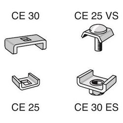 Legrand Cablofil Klemmstück CE25, 3,6-5,9mm, 7mm, 5N, Stahl, elektrolytisch verzinkt,... LEGRAND-CM558011 3599075580113 (Abb. 1)